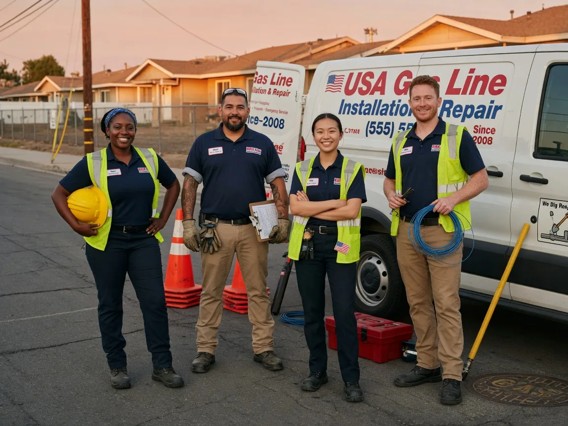 Gas Line Installation company in Hartford, IA
